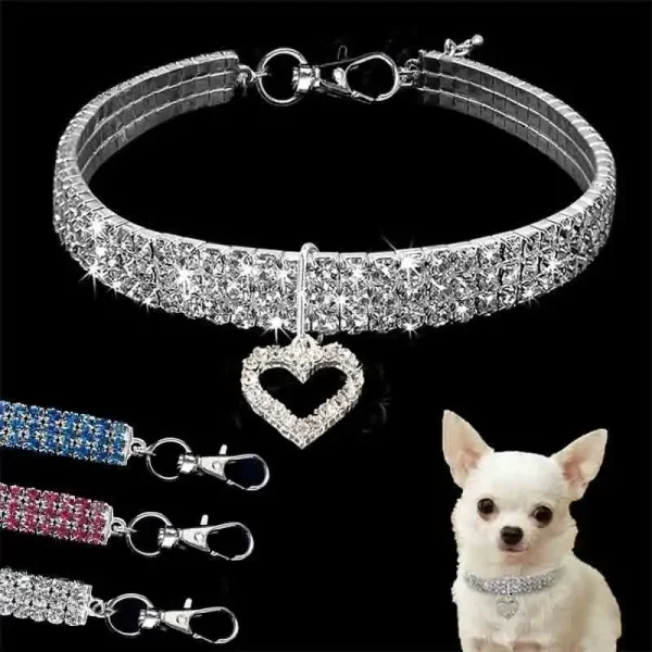 Rhinestone Dog Collar