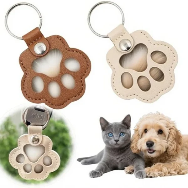 Pet Hair Collector Keychain